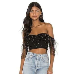Camila Coelho Suza Crop Top, SM